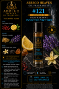 Abrego Heaven Oil Fragrances #121 – Inspired by Paco Rabanne Invictus Victory
