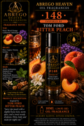 #148 — Inspired by Tom Ford Bitter Peach | Unisex Fragrance Oil | 10 mL