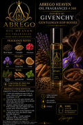 #340 — Inspired by Givenchy Gentleman EDP Boisée | Unisex Fragrance Oil | 10 mL