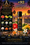 Abrego Heaven Oil Fragrance #92 – Inspired by LV City of Stars – 10ML Unisex