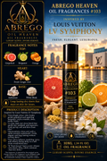 Abrego Heaven Oil Fragrances #103 Inspired by Louis Vuitton Symphony