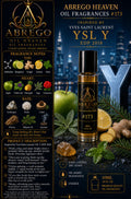 ABREGO HEAVEN OIL FRAGRANCES — #173

Inspired by YSL Y Eau de Parfum 2018